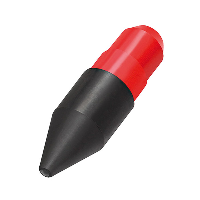 [135938] RIEGLER Rubber nozzle Ø 14 mm to plug onto the pipe