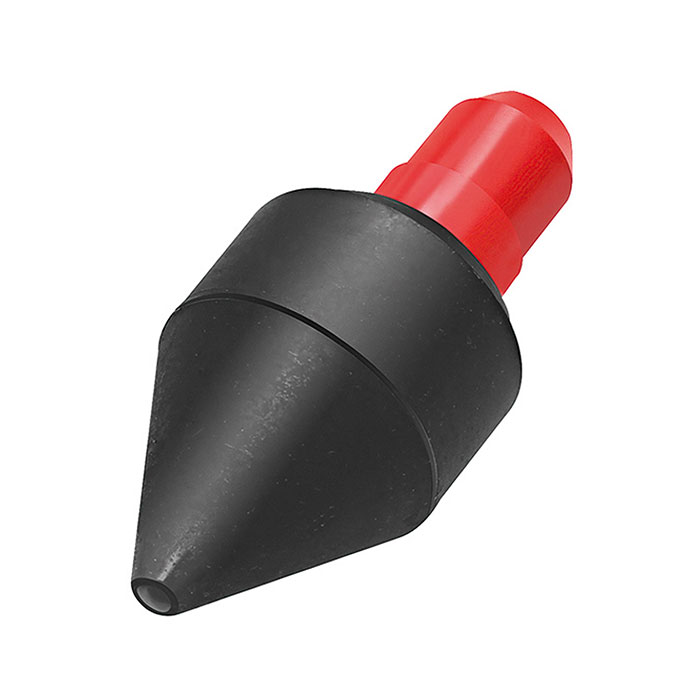 [135939] RIEGLER Rubber nozzle Ø 25 mm to plug onto the pipe
