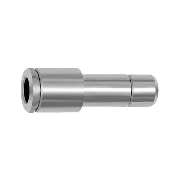 [137018] RIEGLER Straight push-in connector »metallica«, Plug nipple reducing