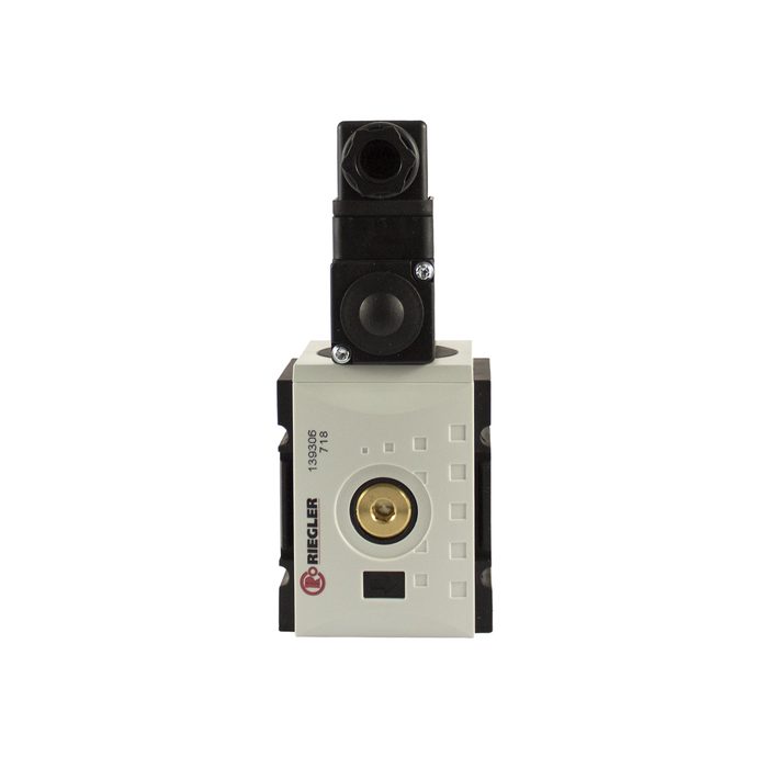 [139306] RIEGLER Verteiler »FUTURA«, BG 2, G 1/2, mit Druckschalter 0,5 - 10 bar