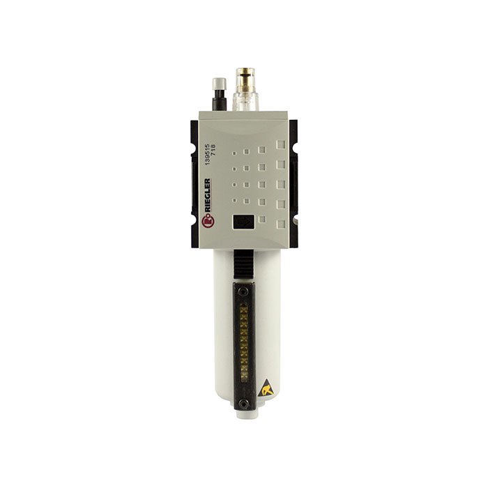 RIEGLER Mist oiler »FUTURA«, Metal container, Viewing tube, Size 2, G 3/8