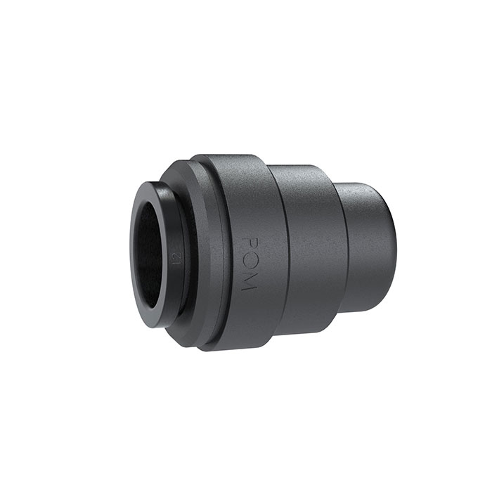 RIEGLER End piece for pipe connection, for pipe exterior Ø 18 mm, POM
