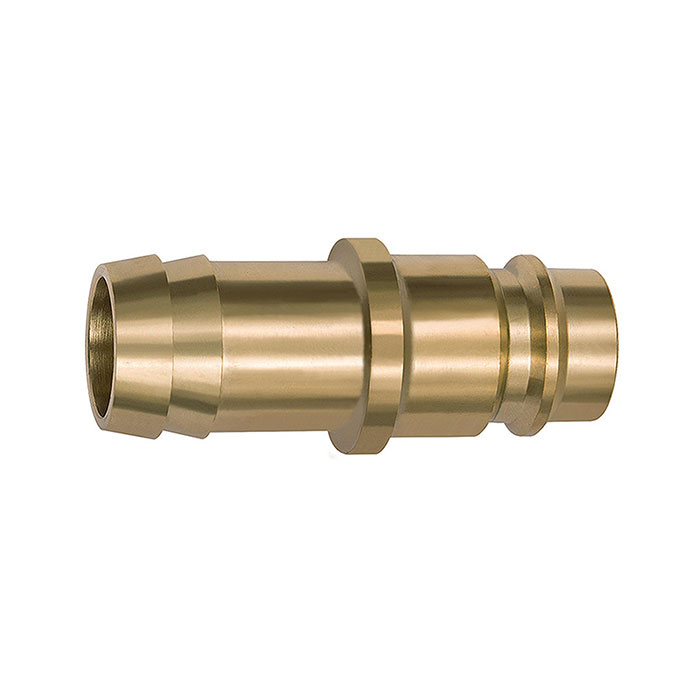 [141576] RIEGLER Plug-in connector for couplings I.D. 19, Brass, Sleeve I.D. 16