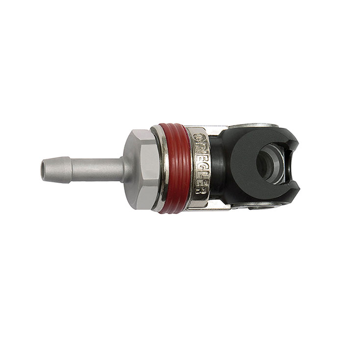 RIEGLER Swing safety coupling I.D. 5.5, ARO 210, Steel, Sleeve I.D. 10