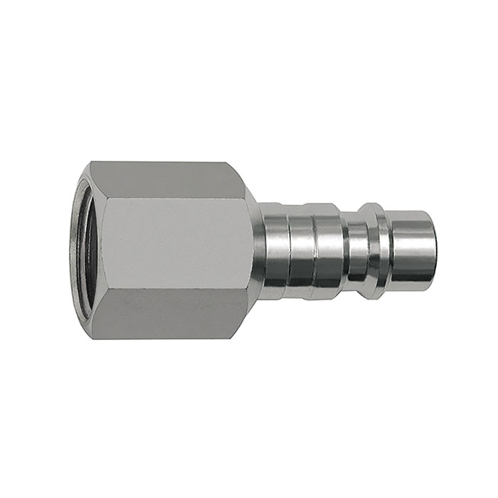 RIEGLER Nipple for swing safety couplings I.D. 7.2, Steel, G 1/4 IT