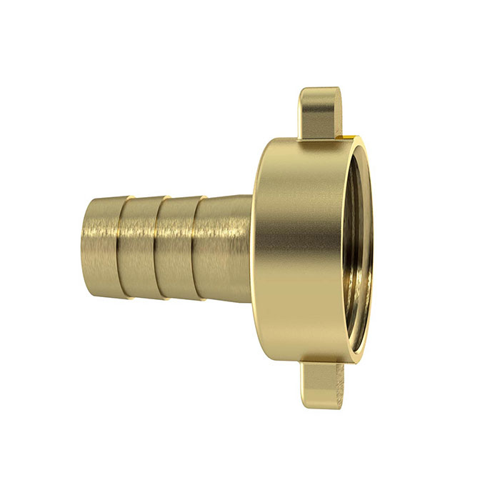 RIEGLER 2/3 Tube fitting G11/2x32 swivel nut taper seat lightweight Brass