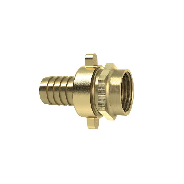 [146220] RIEGLER 3/3 Stand pipe fitting G1 ITx25 nut1 1/4 taper seat CH type Brass