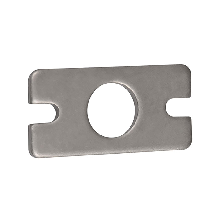 [148900] RIEGLER Flange fastening »FA« for round cylinder, for piston Ø 12-16