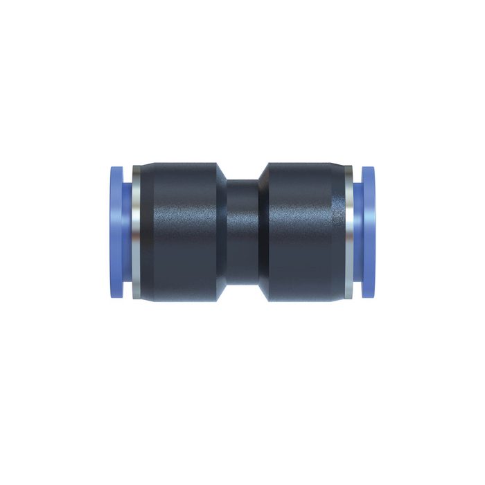 [152122] RIEGLER Straight push-in connector »Blue Series«, for hose exterior Ø 16