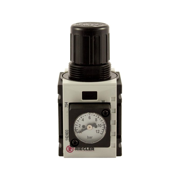 [142399] RIEGLER Druckregler »FUTURA-mini«, Kompaktmano., BG 0, G 1/4, 0,1-4 bar