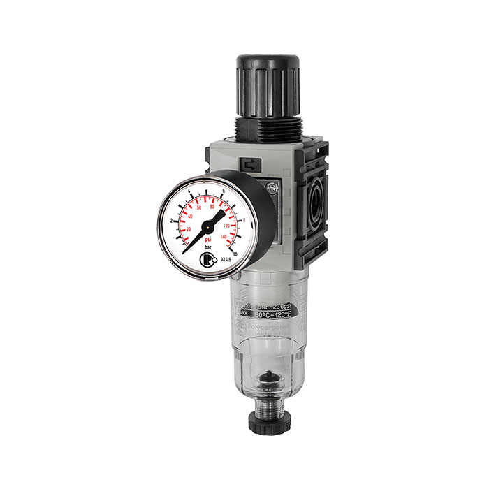 RIEGLER Filterregler »FUTURA-mini«, PC-Beh., Std.mano, HA, G 1/4, 0,5-10