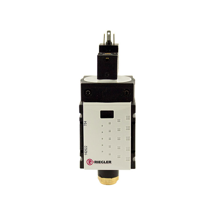 RIEGLER 3/2-way valve »FUTURA-mini«, electr. actuated, 230 V AC, G 1/4