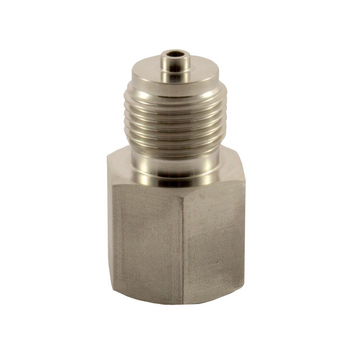 [143860] RIEGLER Pressure gauge in-line filter, G 1/2 IT, G 1/2 ET, 200 µm
