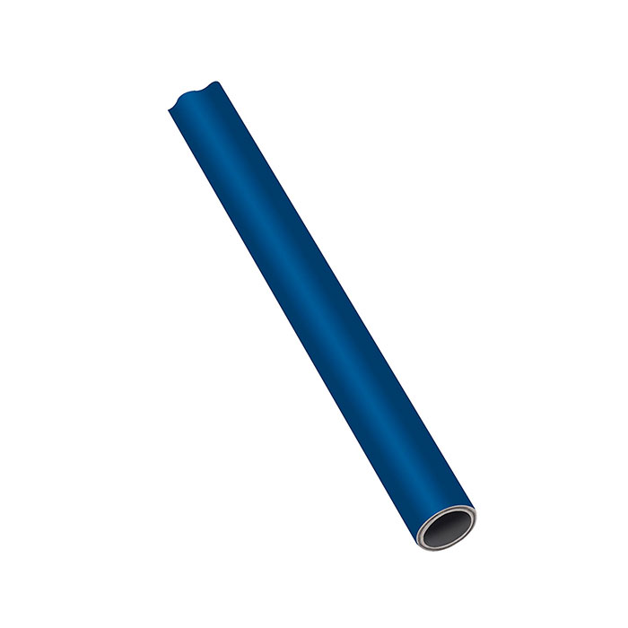 RIEGLER Aluminiumrohr, blau, Rohr-ø 15x13, VPE 10 Stk., 3 m