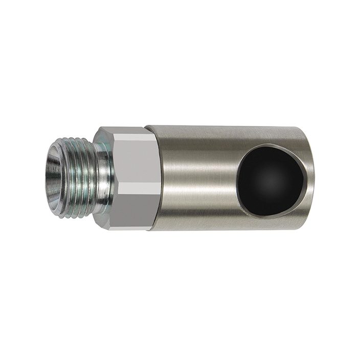[141930] RIEGLER Pushbutton safety coupling I.D. 6, ISO 6150 C, G 1/8 ET