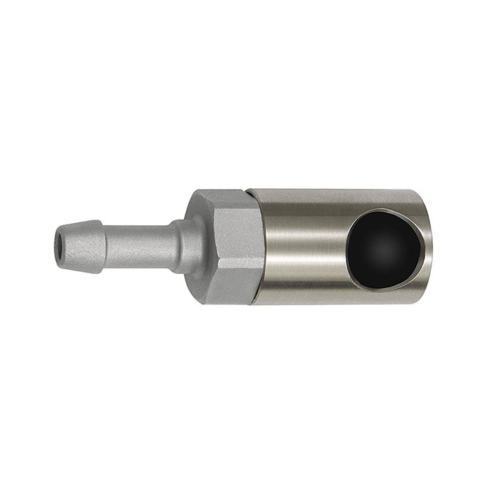 RIEGLER Druckknopf-Sicherheitskupplung NW 6, ISO 6150 C, ES, Tülle LW 10