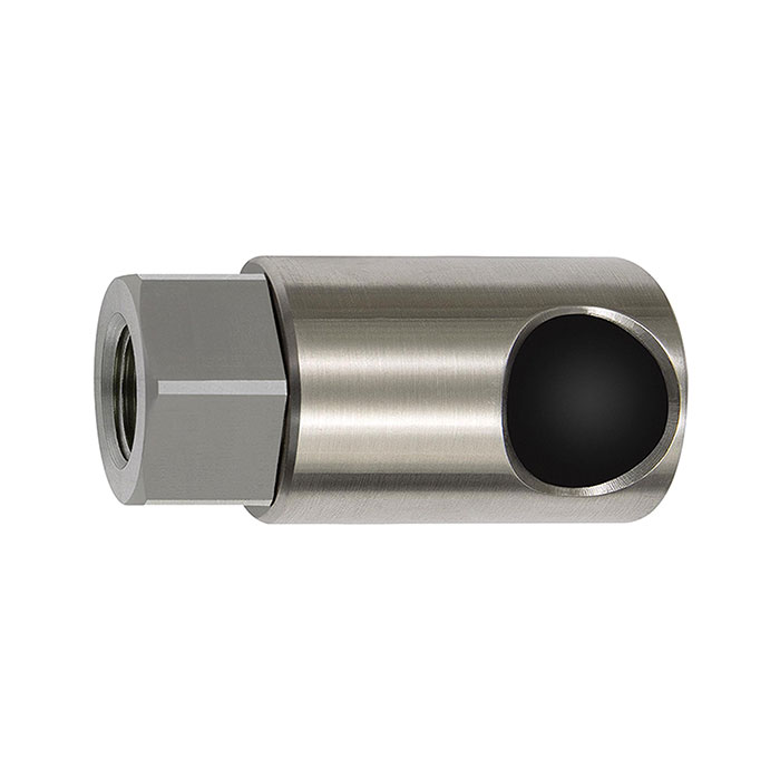 RIEGLER Druckknopf-Sicherheitskupplung NW 8, ISO 6150 C, ES, G 1/2 IG