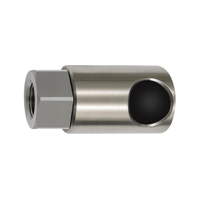 [141954] RIEGLER Pushbutton safety coupling I.D. 8, ISO 6150 C, G 1/2 IT