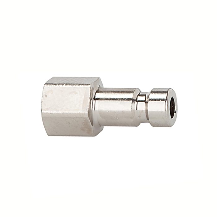 [156263] RIEGLER Nipple for couplings I.D. 2.7, St. steel 1.4305, G 1/8 IT, AF 12