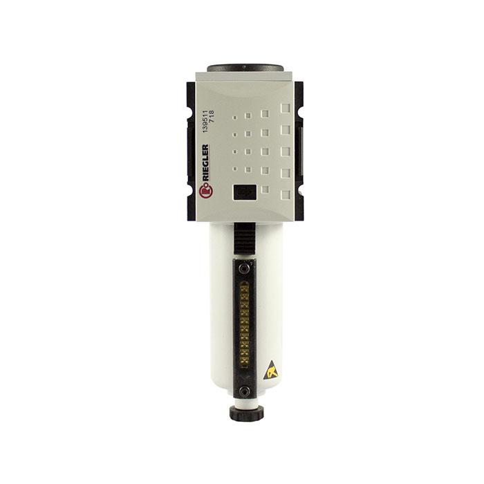 RIEGLER Mikrofilter »FUTURA«, Metallbehälter, Sichtrohr, BG 1, G 1/4, HA