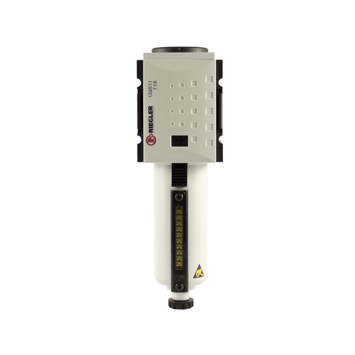[156573] RIEGLER Microfilter »FUTURA«, Metal container, 0.01 µm, Size 1, G 3/8, SA