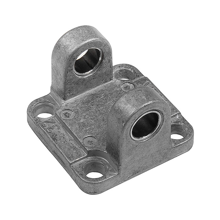 RIEGLER Female hinge model with bushes, ISO 15552, Ø160