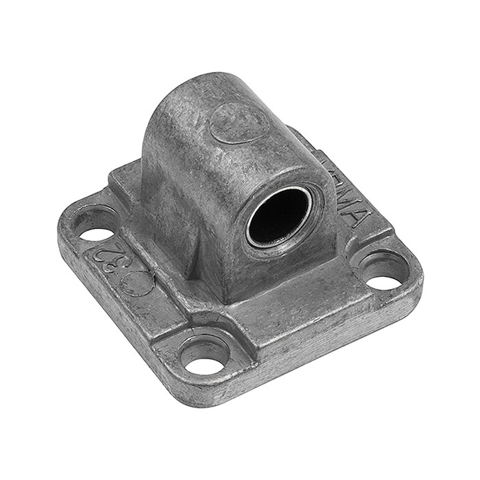 RIEGLER Male hinge model with bushes, ISO 15552, ISO 21287, Ø32