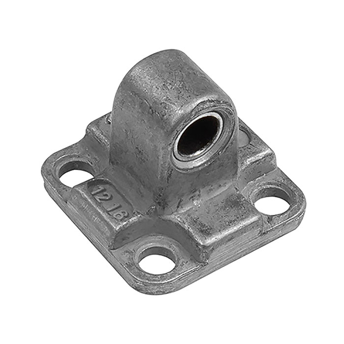 RIEGLER Trunnion mounting with bushes, ISO 21287 Ø16, UNITOP Ø 12+16