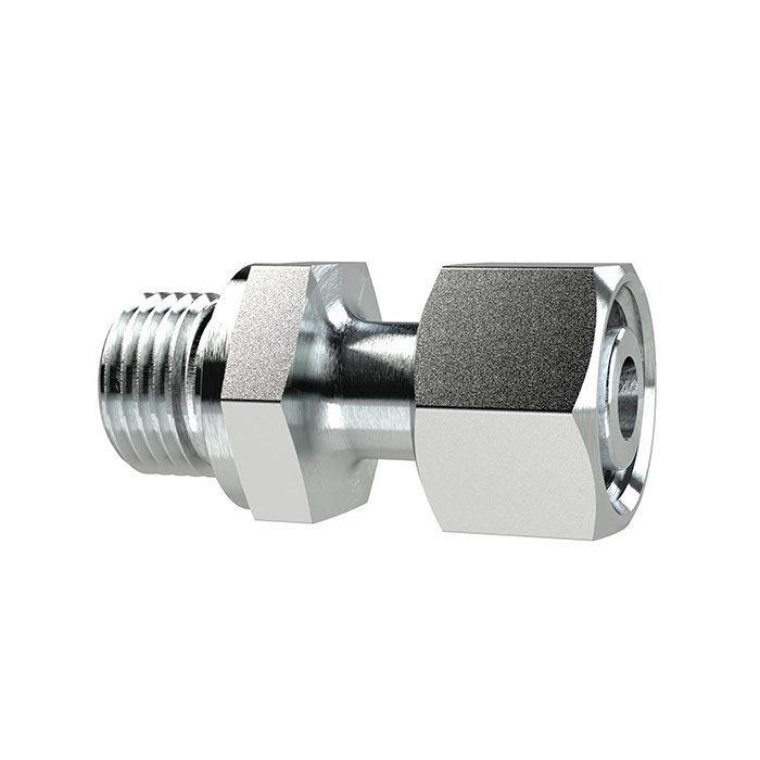 RIEGLER Einst.-Ger.-Einschraubvers., G 1/2a., Rohr-AØ12mm, Stahl verz.
