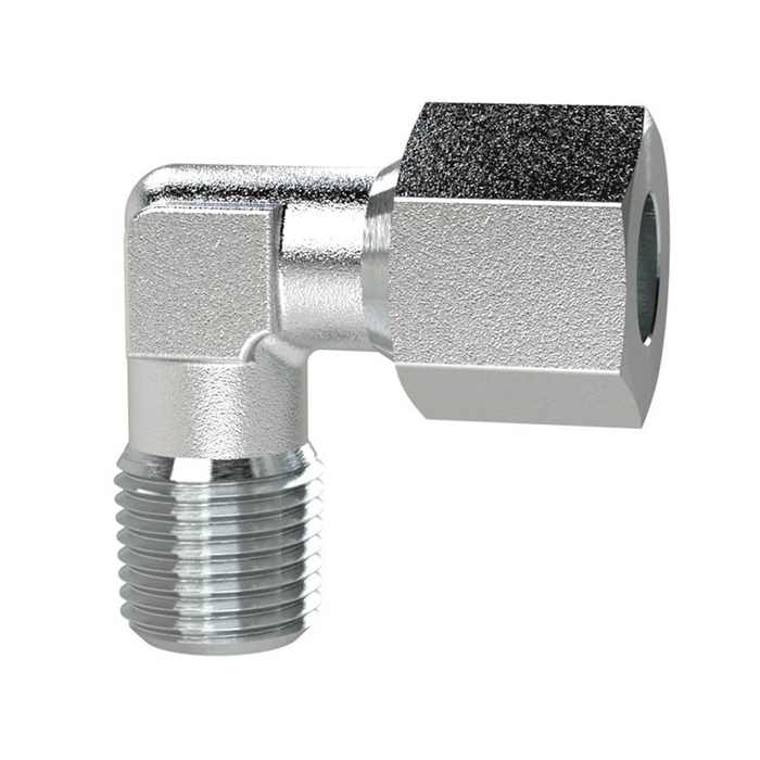 [159185] RIEGLER Male elbow, NPT 1/2 o., Pipe exterior Ø12, galvanised steel