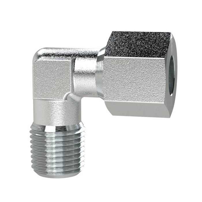 [159193] RIEGLER Male elbow, M10x1.0o., Pipe exterior Ø8, galvanised steel