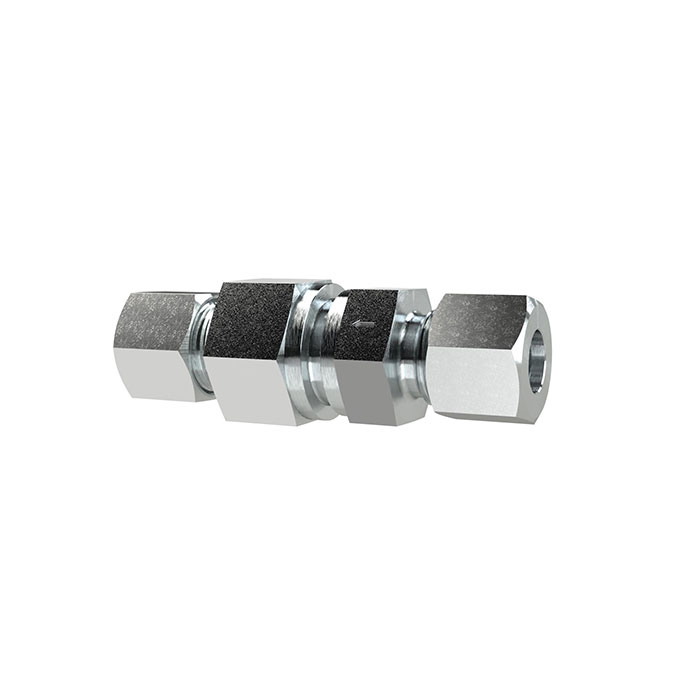 RIEGLER Non-return valve, Pipe ext. Ø 10mm, PN max. 400, galvanised steel