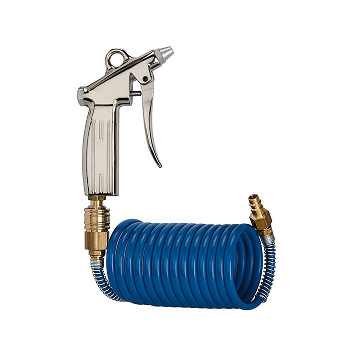 RIEGLER Spiral hose gun set, Polyamide, Hose Ø 8x6, Length max. 5.0 m
