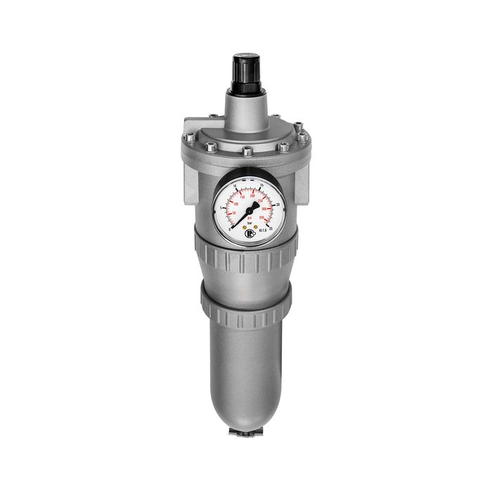 [174096] RIEGLER Filter regulator »Standard« Metal container, 40 µm, Size 4, G 3/4