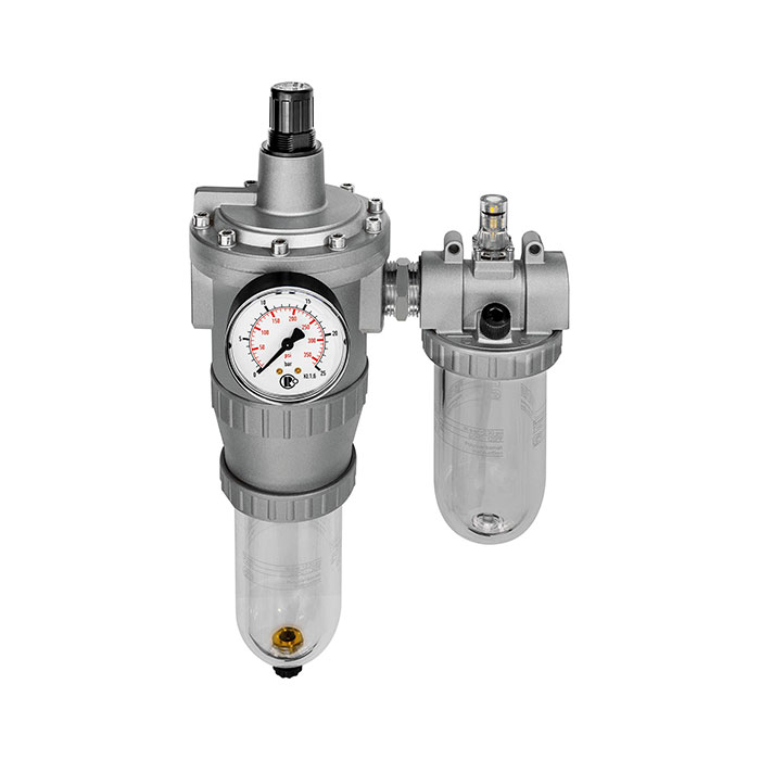 [174099] RIEGLER Service unit 2-part »Standard« with PC container, Size 4, G 1