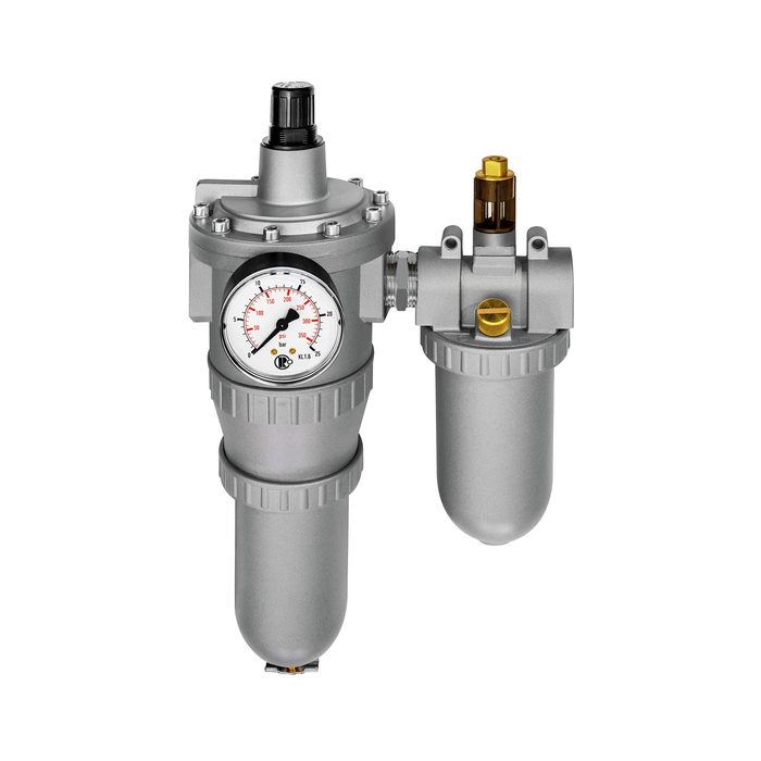 [174102] RIEGLER Service unit 2-part »Standard«, Metal container, Size 4, G 3/4