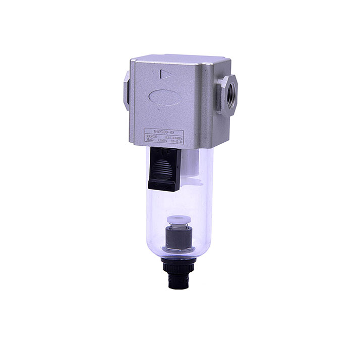 RIEGLER Filter »GA-mini«, mit PC-Behälter, 5 µm, BG 200, G1/8, Ablass: HA
