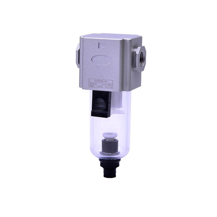 [178356] RIEGLER Filter »GA-mini«, mit PC-Behälter, 5 µm, BG 200, G1/4, Ablass: HA