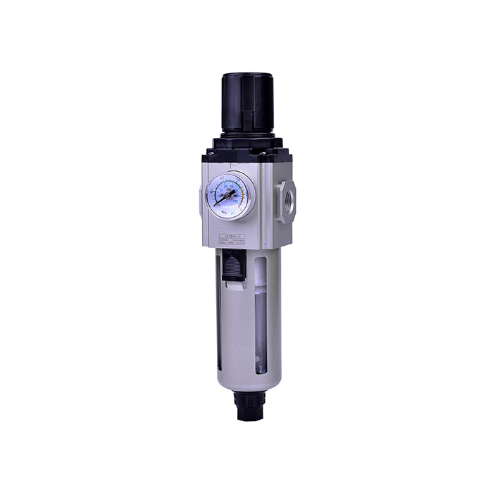 RIEGLER Filterregler »GA«, PC-Beh., 5 µm, BG 400, G 3/8, 1,5 - 9 bar, VA