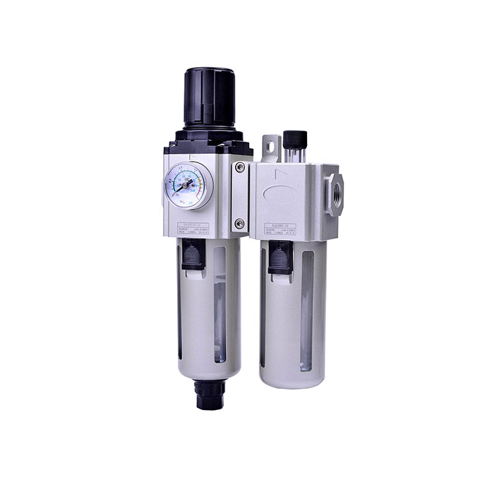 RIEGLER Service unit 2-part »GA«, PC container, 5 µm, Size 400, G 1/2