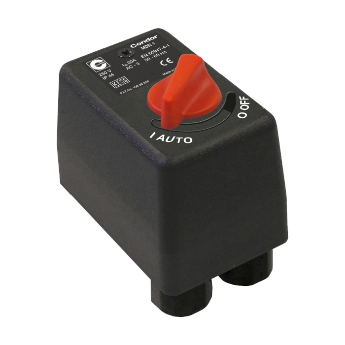 [212133] Condor Pressure Switch MDR 1/11 EA 2,5-11 bar G 1/4" Alu