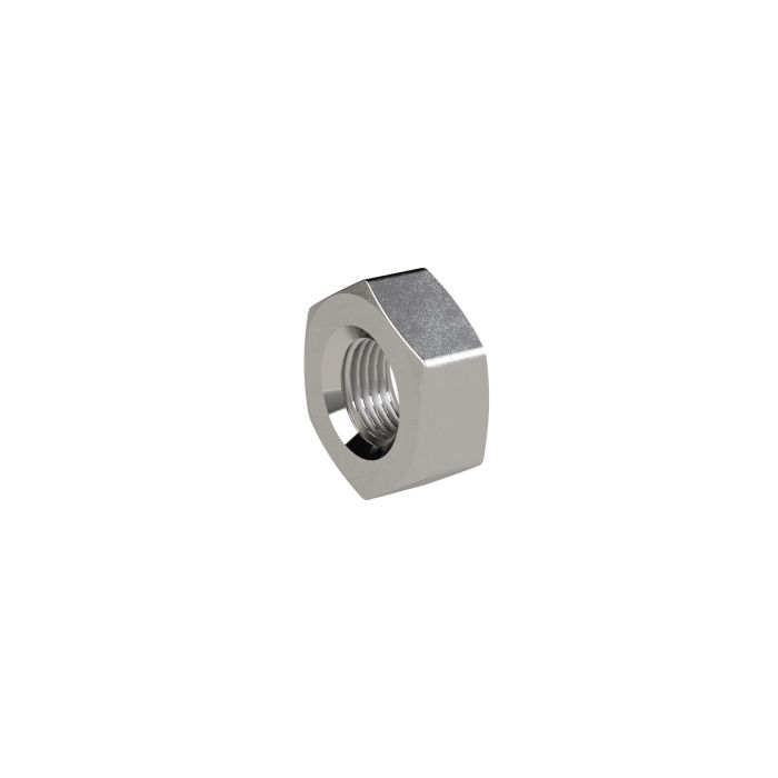 RIEGLER Sechskant-Gegenmutter, G 1/4, IG, SW 22, ES 1.4408