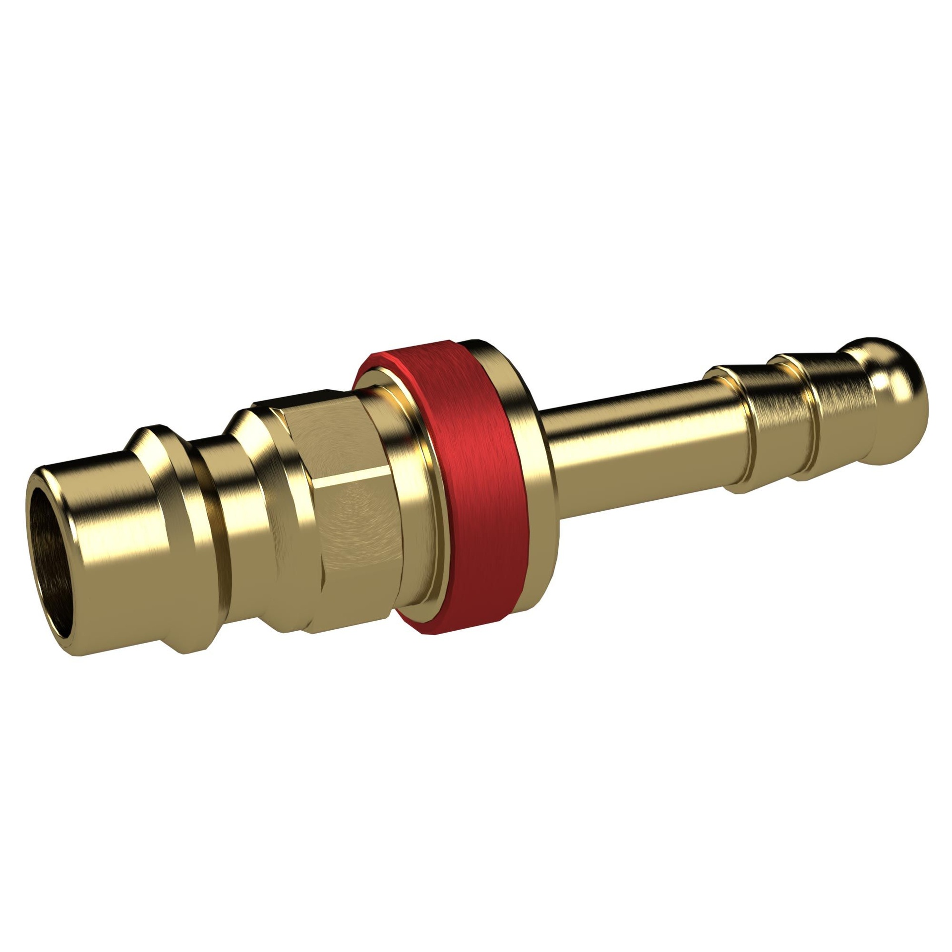[137568] RIEGLER Distinctive insertion spout NW 7,8, MS blank, spout LW 6, red