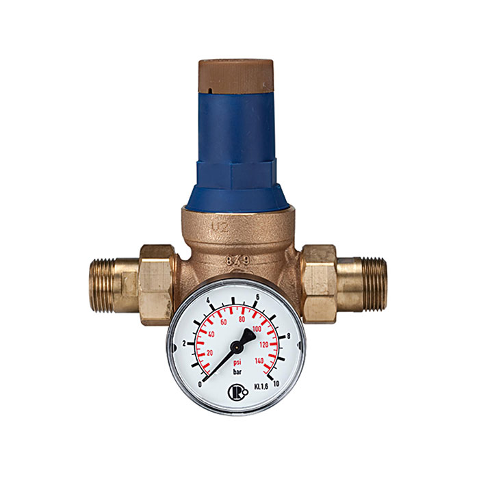 RIEGLER Druckregler für Trinkwasser, DVGW-geprüft, R 1, 1,5 - 6 bar