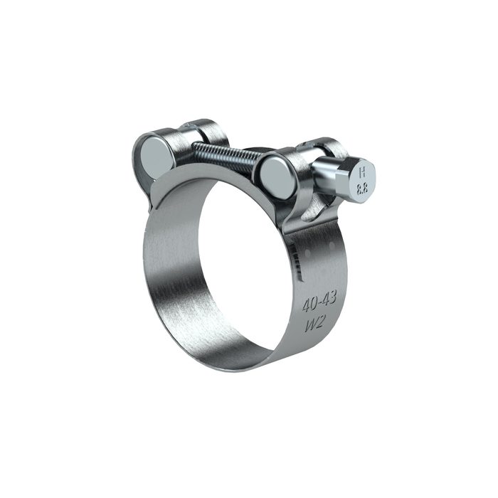 [194285] RIEGLER Hinge pin clamp, chrome steel 1.4016 (W2), 44 - 47 mm, 22 mm