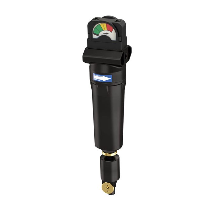 [199813] RIEGLER Mikrofilter G1/2 mit Differenzdruckmanometer, 0,01 µm