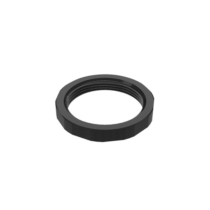 [129874] RIEGLER Fastening nut 33x1.5, POM, for maintenance unit "GA", BG 200