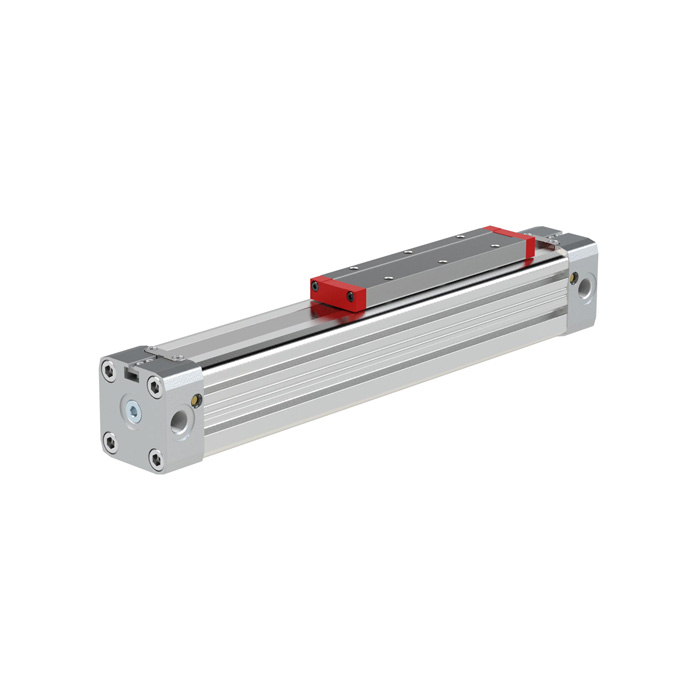RIEGLER Kolbenstangenloser Zylinder ZRL1F, Ø 32, Hub 1100, Standard