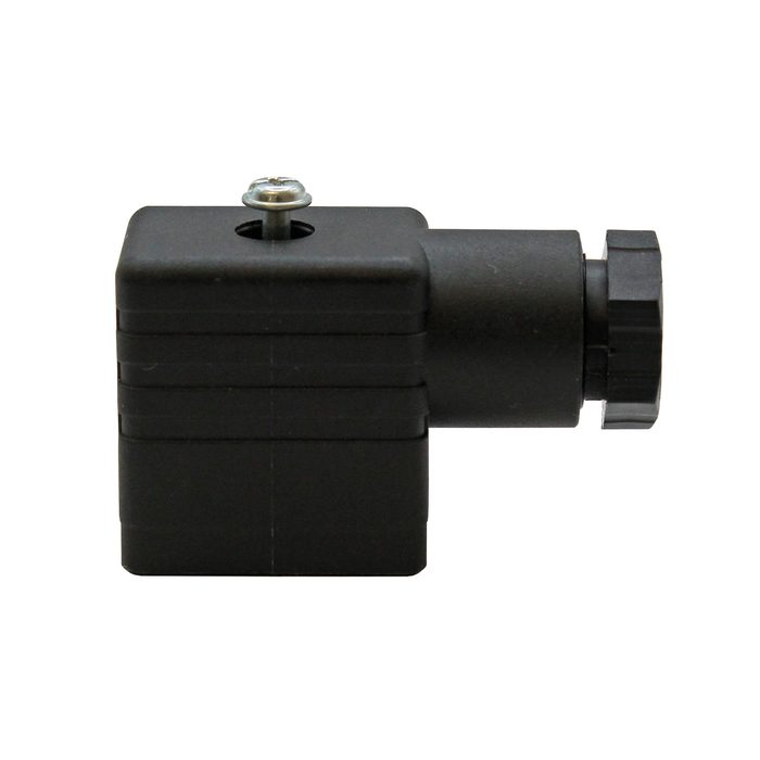 [129962] RIEGLER Device plug, MV, directg. G 1/8, without rectifier