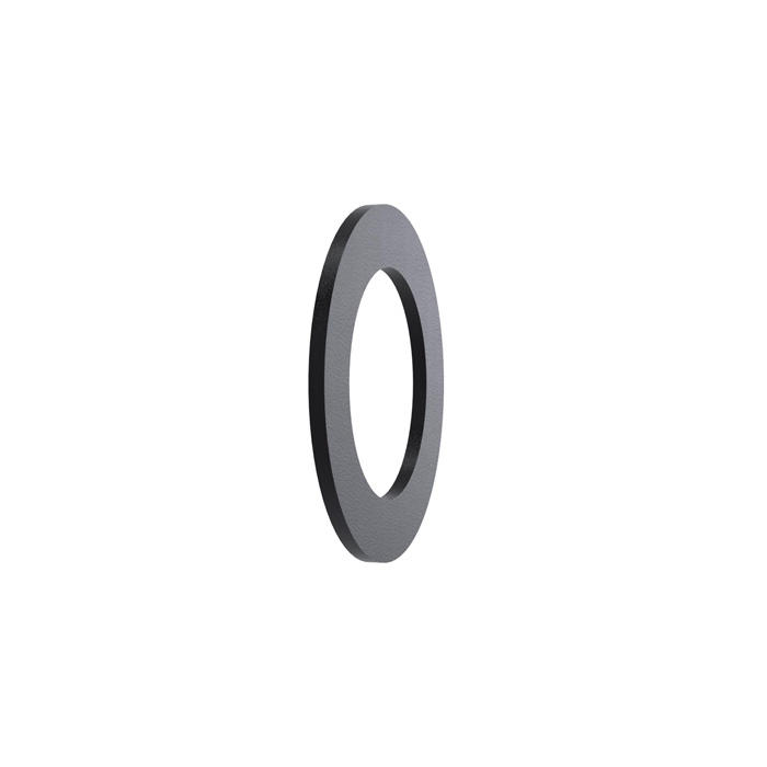 Flat sealing ring, EPDM, 26 x 18 x 2